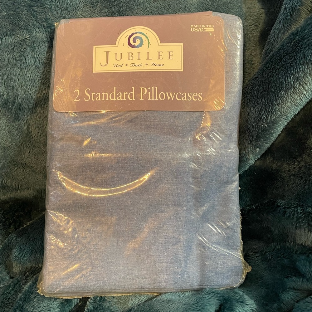 VINTAGE JUBILEE PILLOW CASES STANDARD NIP